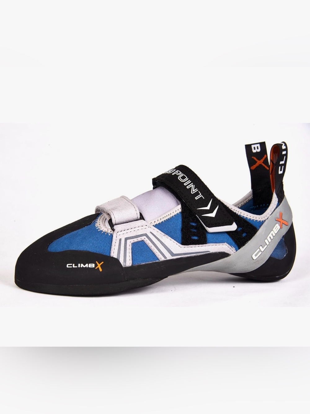 Men’s Blue Rock Climbing Shoes with Secure Strap
